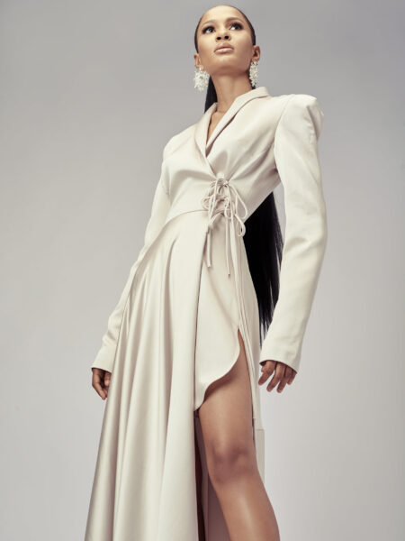 Crepe Satin Midi